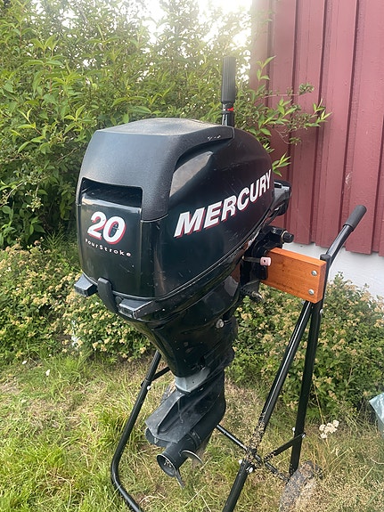 Mercury F20M – 20 hk 4-takt påhengsmotor (2010, kort stamme) 4 of 5