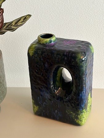 Vintage Marei chimney vase keramikk west Germany