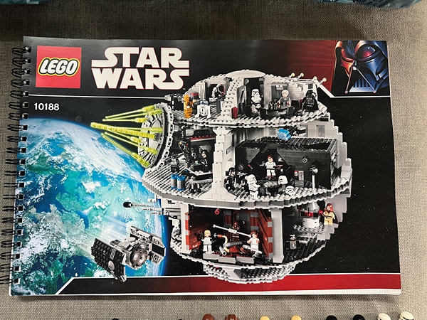 Lego Star Wars Death Star (10188) – Komplett med alle figurer og byggehefte