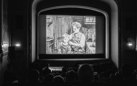 Fra Stumfilmkonsert under de årlige stumfilmdagene i april