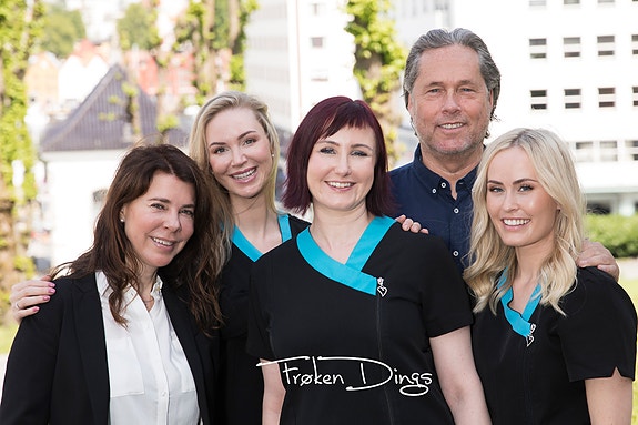 Nesten alle på klinikken.