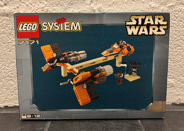 (FORSEGLET) LEGO Star Wars Mos Espa Podrace 7171 Byggesett 8-12