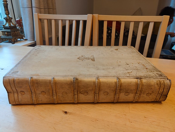 Titus Livius: Ab Urbe Condita (1608 - flott helvellumbind)