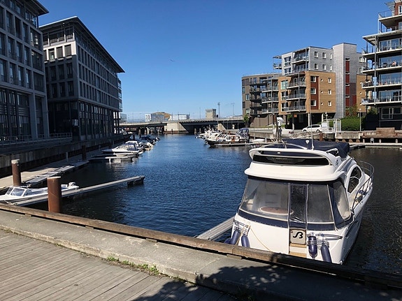 Solsiden Trondheim - 3x6 meter med ekstra utrigger