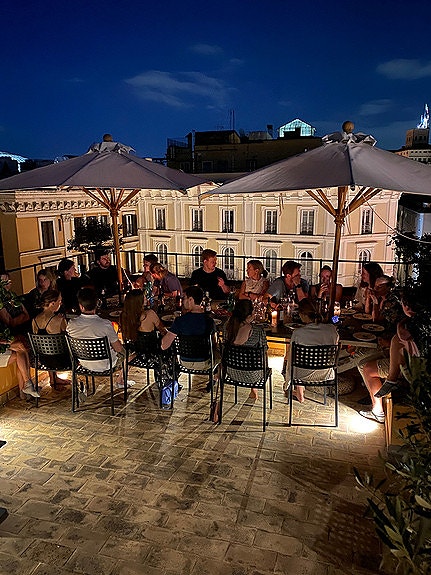 Middag i Roma