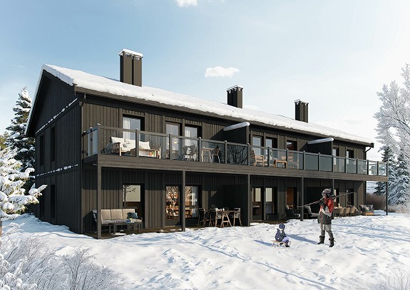 Eksklusive fritidsleiligheter sentralt på Sjusjøen – midt i fjelleventyret!