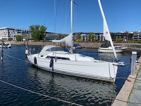 Lettseilt Hanse 320 i Kristiansand. 2 of 5