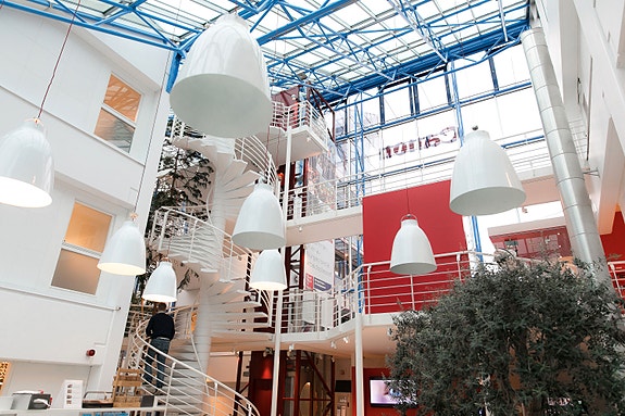 Hovedkontoret på Holmlia.