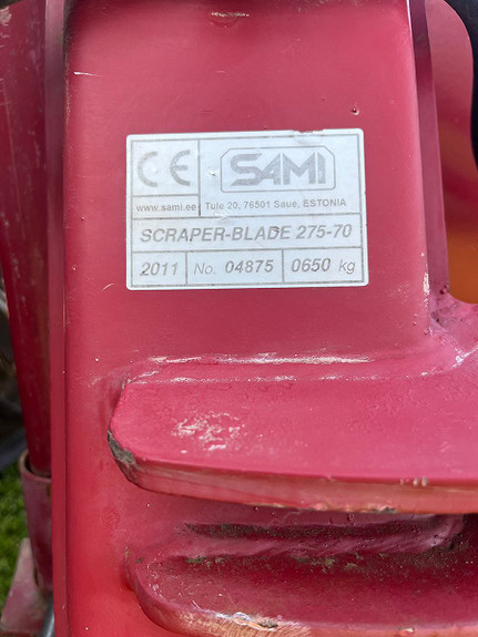 Skuff/Pallegaffel/veiskrape/lodd mm.