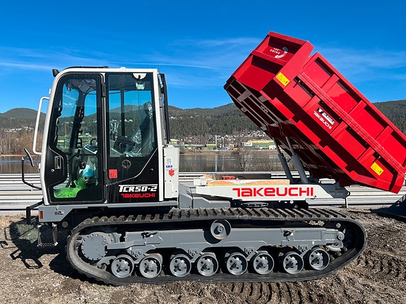 Takeuchi ABS TCR50-2 Beltedumper m/utvidet garanti.