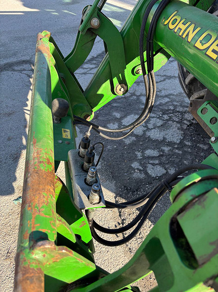 John Deere 6125R 50 KM, Trinløs, GPS ready, laster 2013, kr 749 000,-