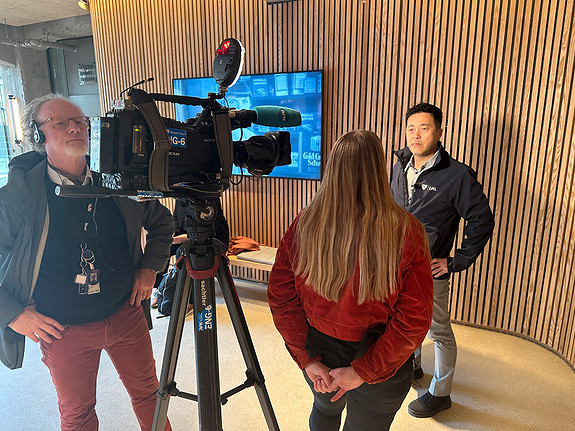 NRK intervju med generalsekretær