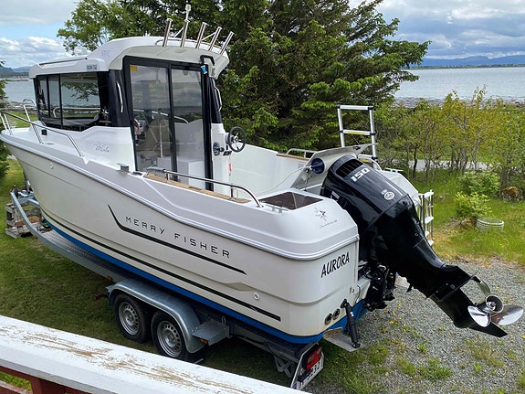 Jeanneau Merry Fisher Marlin 695  2022 Suzuki 150HK + Båthenger 3 of 5