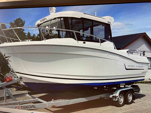 Jeanneau Merry Fisher Marlin 695  2022 Suzuki 150HK + Båthenger 2 of 5