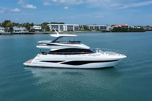 Ny Princess F65, 2026 modell ledig for VIP charter.