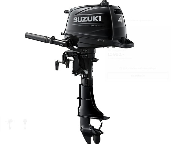Suzuki DF 4, 5 og 6 hk - 4 takt - Fra kr: 12 490,-