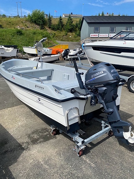 Hobby 460 open m/Yamaha F9,9 HMHL med manuell start 6 of 9