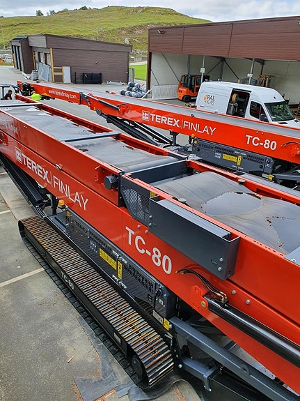 TerexFinlay Stacker TC80 Hybrid - 24m 5 of 5