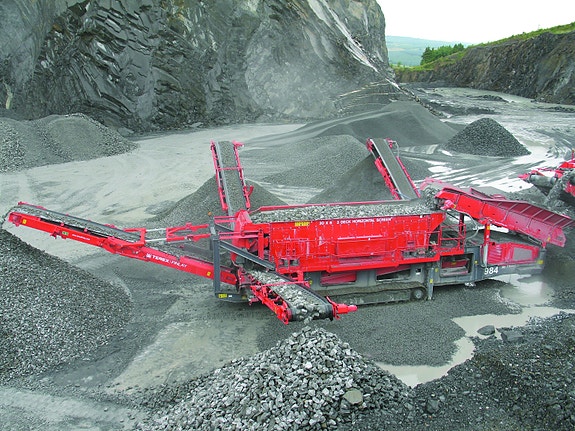 TerexFinlay 984 UNIK 3 AKSLET HORISONTALSIKT