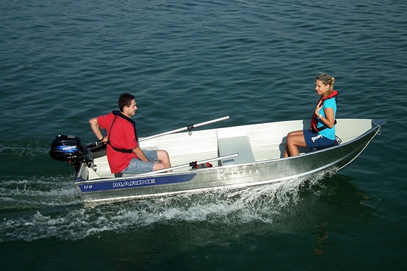 TILBUD! AluMarine 12M - Kun 51kg Alt mulig båten!