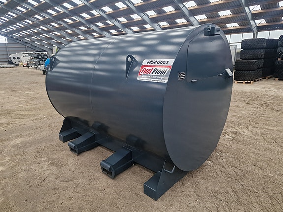Fuel Proof Bunded Diesel Tank 4500L fuelstore med pumpeutstyr inkl 4 of 13