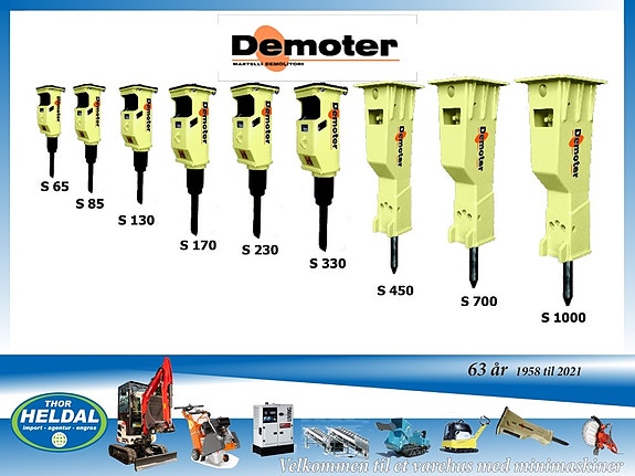 Messersi Demoter Hydrauliske hammere S30-S40-S50-S60 7 of 11