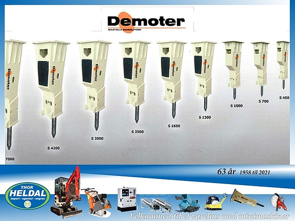 Messersi Demoter Hydrauliske hammere S30-S40-S50-S60 8 of 11