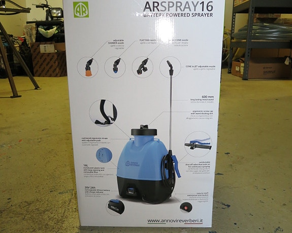 AR Spray 16 elektrisk ryggsprøyte 5 of 6