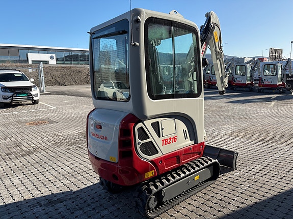 Takeuchi TB216, 4år/4000t garanti, på lager 6 of 9