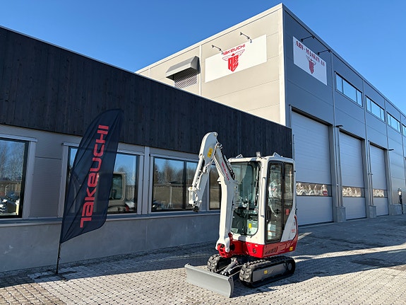 Takeuchi TB216, 4år/4000t garanti, på lager