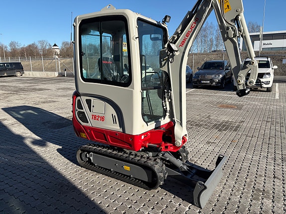 Takeuchi TB216, 4år/4000t garanti, på lager 7 of 9
