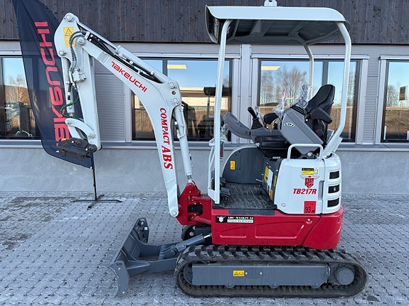 Takeuchi ABS TB217R, 4år/4000t garanti, på lager 3 of 5