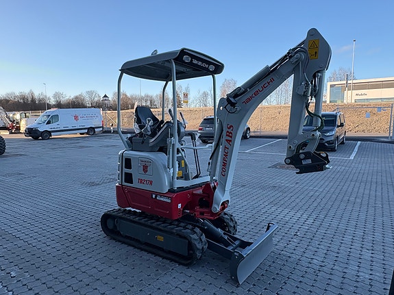 Takeuchi ABS TB217R, 4år/4000t garanti, på lager 7 of 9