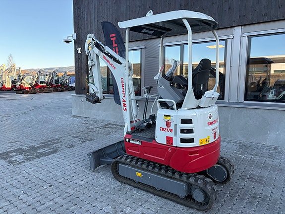 Takeuchi ABS TB217R, 4år/4000t garanti, på lager 4 of 5