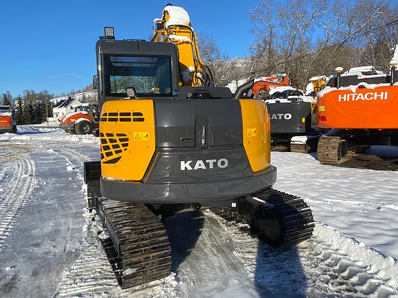 Kato 308-7 8 Tonner korthekk. Endelig har vi nå maskiner på lager igjen, Vi tar alt tenkelig i innbytte 4 of 5