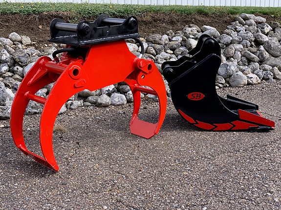 Takeuchi Stein- og tømmerklyper 4 of 5