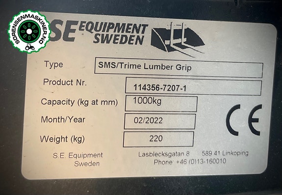 | SE | Tømmerklype | 2 sylindre | Trima/sms feste | kampanjepris 15 of 24
