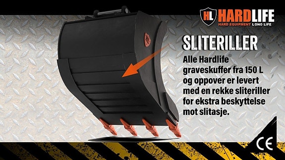 Hardlife Graveskuff 400 liter, S50 15 of 16