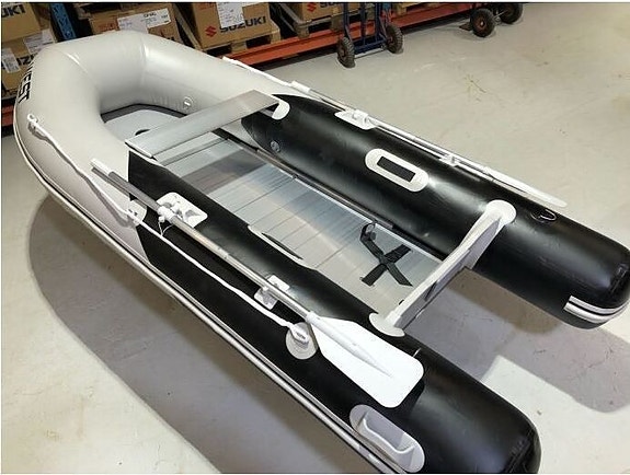 West Riva gummibåt - Med aludørk! Pris fra kr. 7990,-