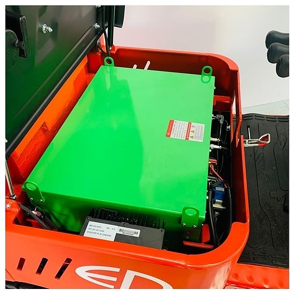 EP EFL183 - BESTSELGER - PÅ LAGER! Elektrisk truck med 1800 KG kapasitet, tak og frontvindu, lithium batteri, løfte høyde 4800 MM (med fri løft). FRI FRAKT I HELE NORGE! 11 of 12