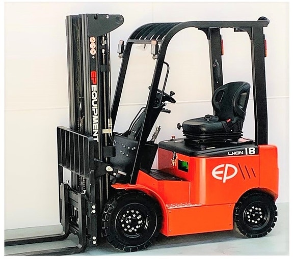 EP EFL183 - BESTSELGER - PÅ LAGER! Elektrisk truck med 1800 KG kapasitet, tak og frontvindu, lithium batteri, løfte høyde 4800 MM (med fri løft). FRI FRAKT I HELE NORGE! 7 of 12