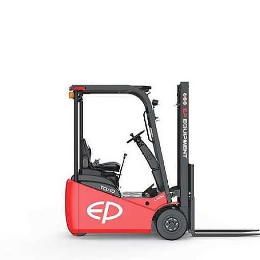EP TCL101- NY! En liten og smidig elektrisk truck, 1000 KG løftekapasitet, sideskift på gafler, vedlikeholdsfritt batteri. RASK LEVERING! 2 of 5
