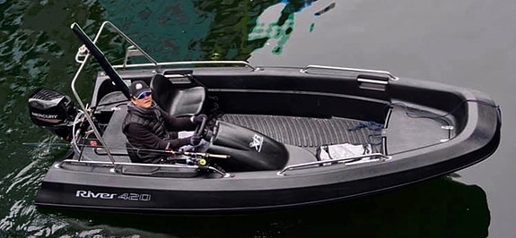 Bilde av 'River 420 XR med 30 hk Tohatsu selges til sterkt redusert pris kun kr. 99 900.-'