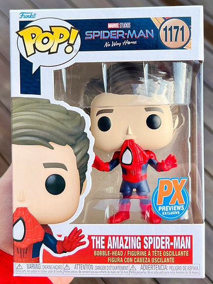 Funko Pop! The Amazing Spider-Man (Unmasked) Marvel (1171