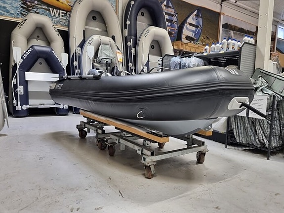 TILBUD på West Alu Rib 310 Ligt - Sort/Grå - PERFEKT som jolle- og hyttebåt! 2 of 5