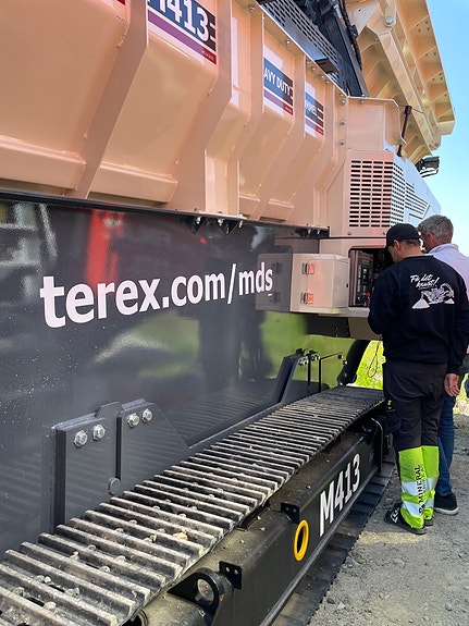 Terex MDS M413 Heavy mobil trommelsikt 6 of 26