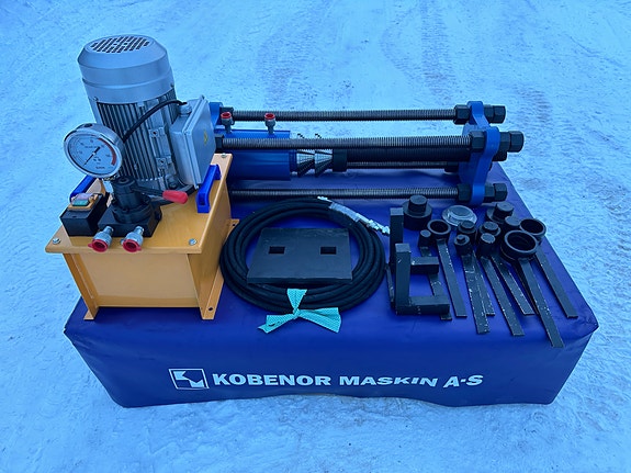 Andre 70T Hydraulisk Boltpresse / Beltepresse  220V med verktøy og hydraulikkageregat 2 of 5