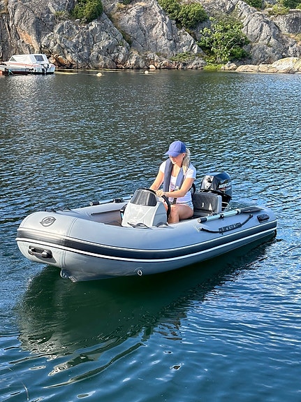 Ny Quicksilver 350 Rib m/ Mercury 10hk 2 of 5