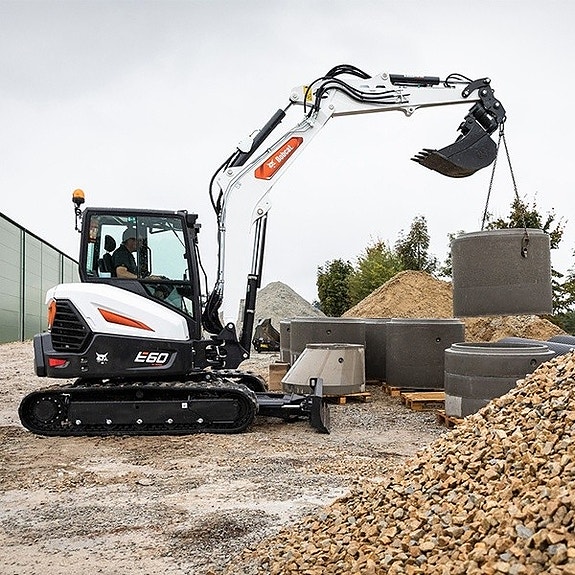 Bobcat E60. Uslåelig 0% rentekampanje, med kr 0 i forskudd! 3 of 4