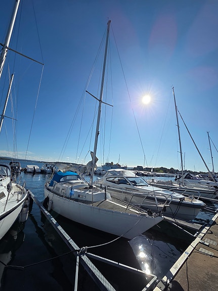 Shipman 28 med ødelagt motor selges 20 of 21
